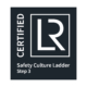 Safety Culture Ladder Logo black with white font